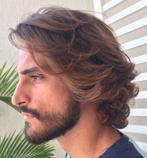 Men Medium Wavy Hairstyles
 45 Best Curly Hairstyles and Haircuts for Men 2019