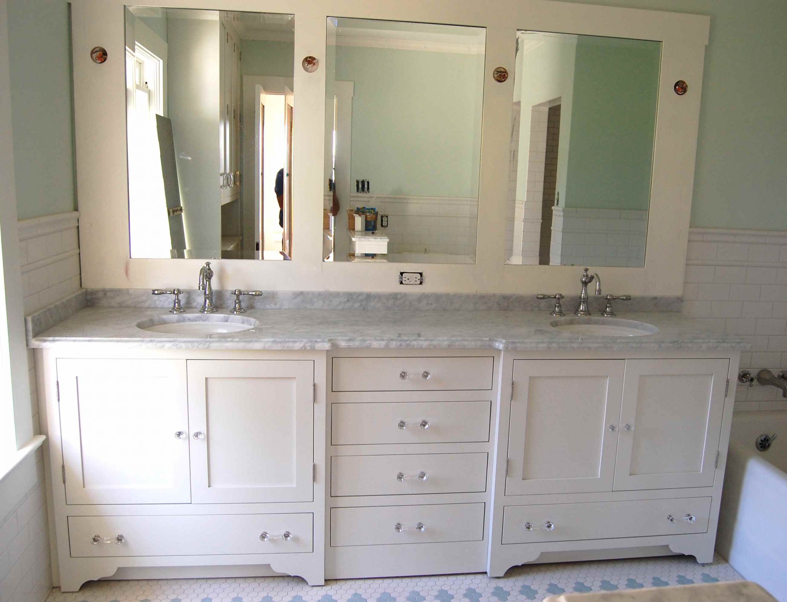 Menards Bathroom Mirrors
 Bathroom Exciting Bathroom Vanity Design With Menards