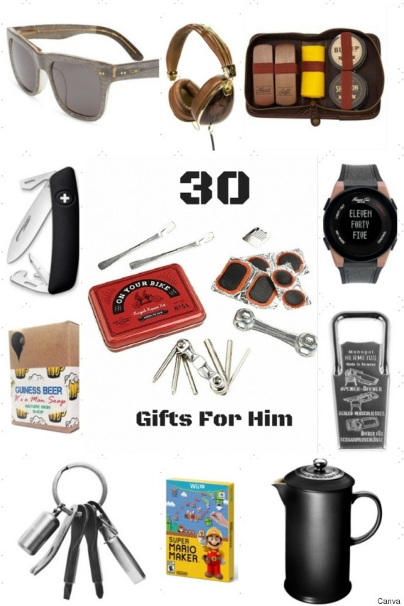 Mens Gift Ideas For Christmas
 30 Holiday Gift Ideas For Him