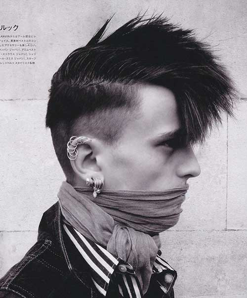 Mens Punk Hairstyles
 15 Punk Hairstyles for Men