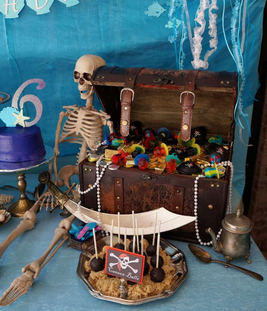 Mermaid And Pirate Party Ideas
 Pirates and Mermaids Birthday Party Ideas in 2019