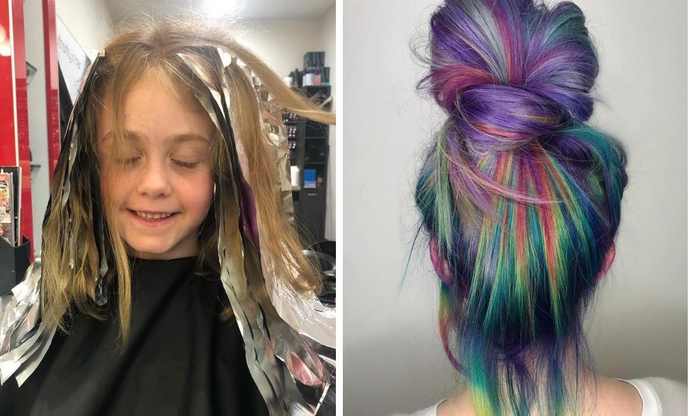 Mermaid Hair For Kids
 Mermaid hair is here for your kids to try over the school
