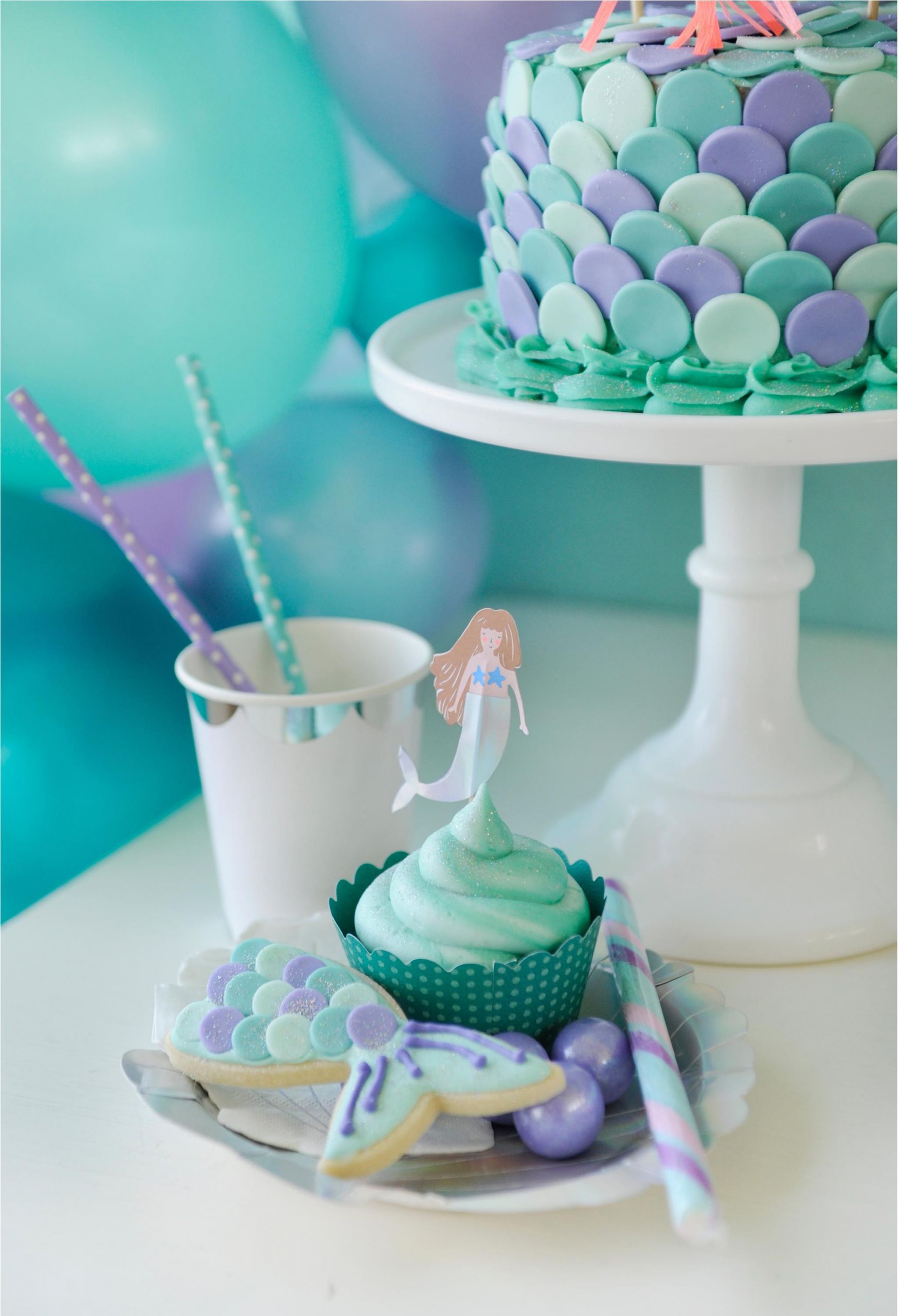 Mermaid Party Ideas
 Splash Over to this Adorable Mermaid Party Project