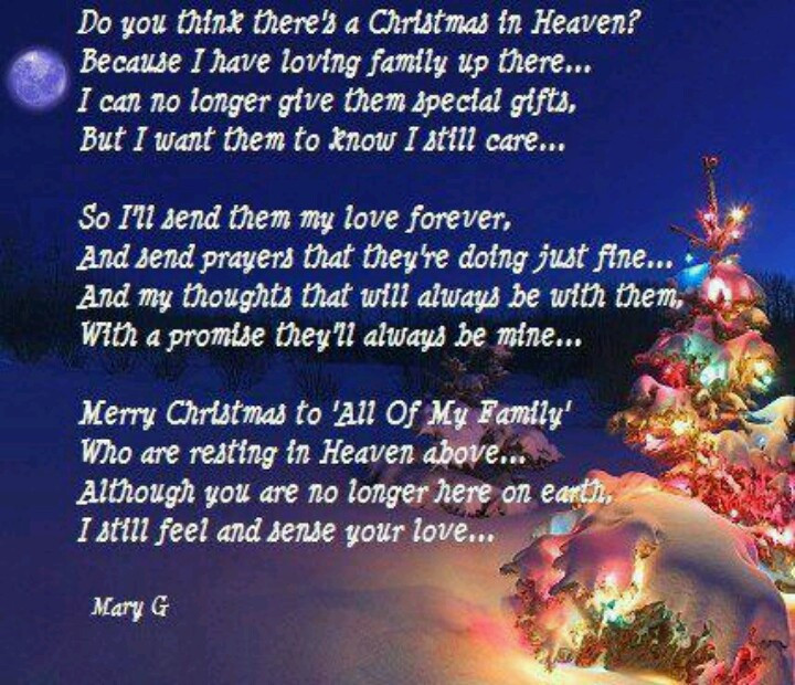 Merry Christmas In Heaven Quotes
 Christmas in heaven Missing you