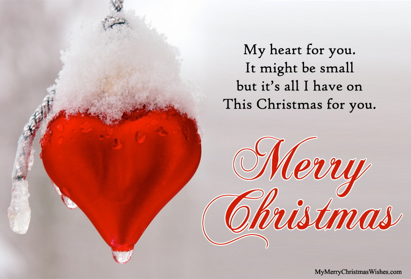 Merry Christmas My Love Quotes
 Most Romantic Merry Christmas Love Quotes for Her & Him