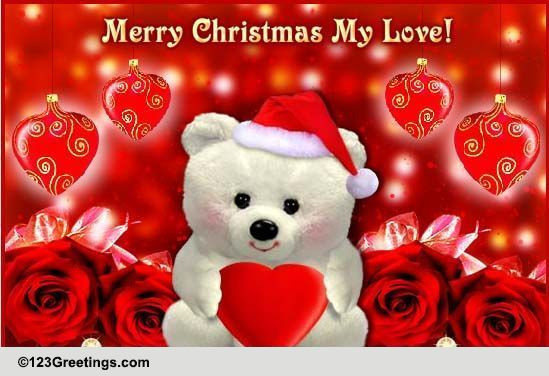 Merry Christmas My Love Quotes
 Christmas Love Cards Free Christmas Love eCards Greeting