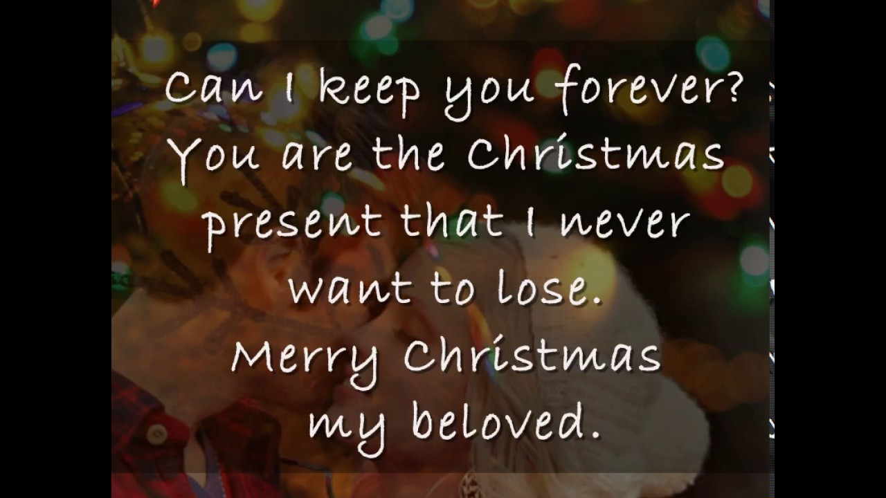 Merry Christmas My Love Quotes
 Merry Christmas my Love Christmas Video Quotes