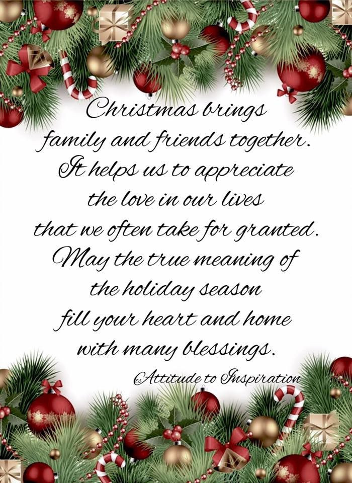 Merry Christmas To Family And Friends Quotes
 Christmas Brings Christmas Brings Family And Friends