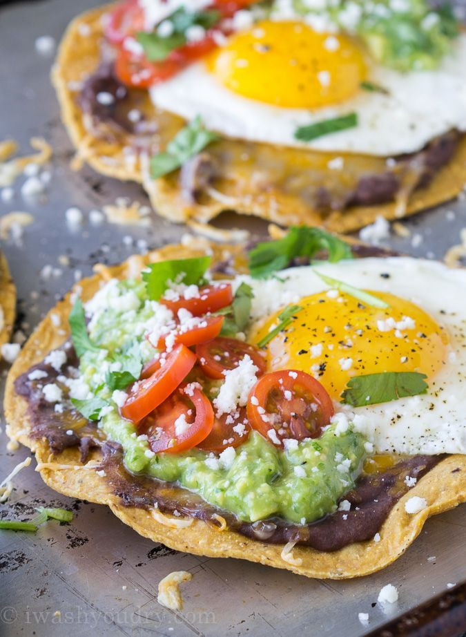 Mexican Brunch Recipes
 Huevos Rancheros Breakfast Tostadas with Avocado Salsa