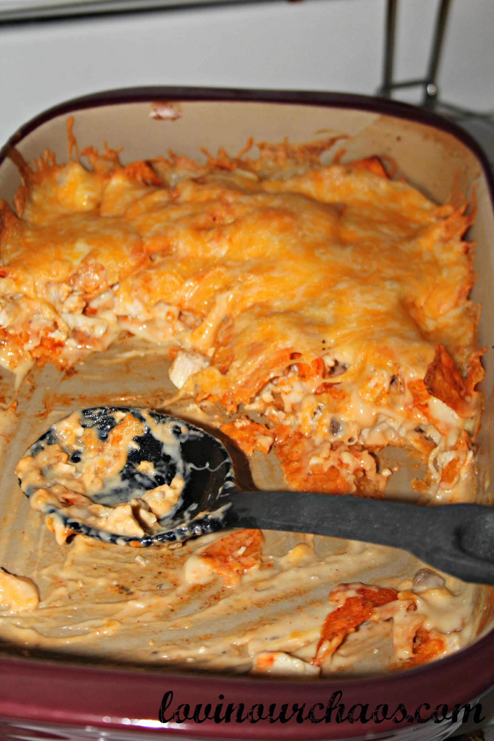 Mexican Chicken Casserole With Doritos And Velveeta
 cheesy chicken dorito casserole with velveeta