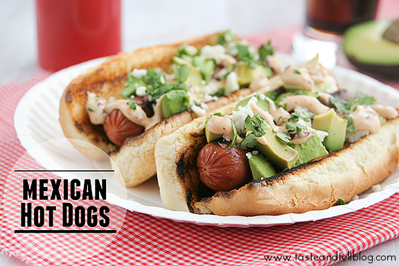 Mexican Hot Dog Recipes
 Mexican Dogs Taste and Tell