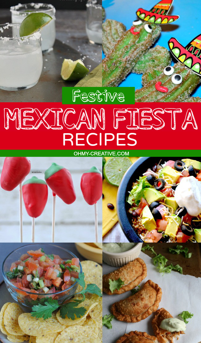 Mexican Party Foods Ideas
 Festive Mexican Party Food Ideas Oh My Creative