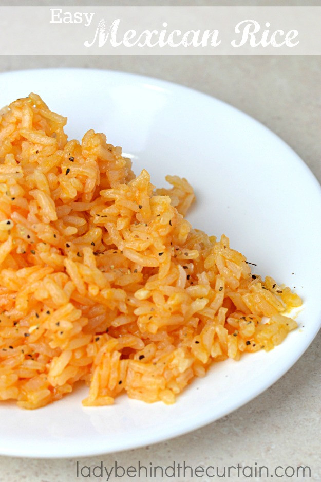 Mexican Restaurant Rice
 Easy Mexican Rice