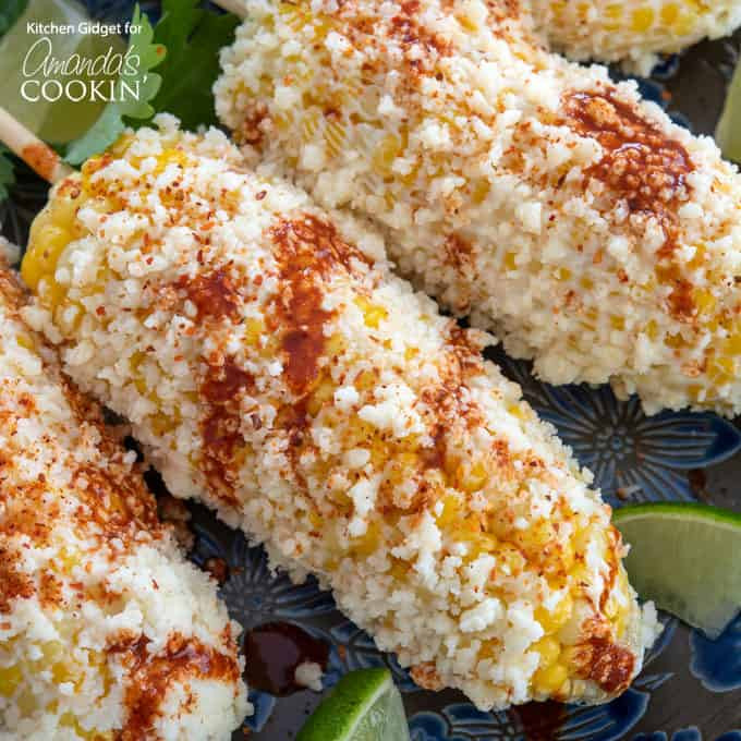 Mexican Street Corn On The Cob
 Mexican Corn Mexican Street Corn on the cob with Latin spices
