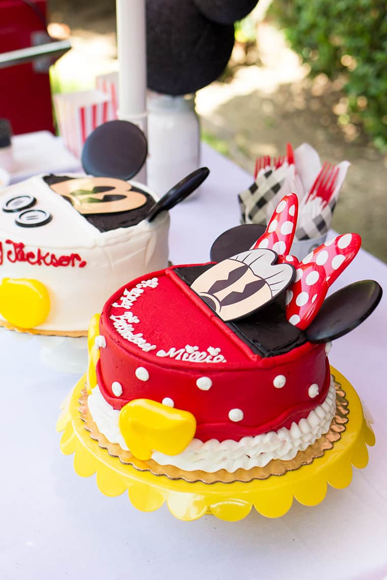 Mickey And Minnie Birthday Cakes
 Twin s Mickey & Minnie Mouse Themed Birthday Party • Freutcake