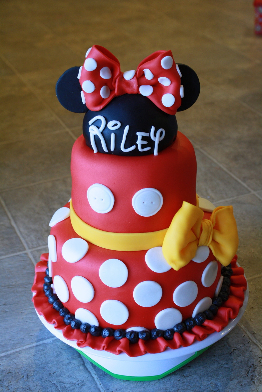 Mickey And Minnie Birthday Cakes
 Minnie & Mickey Mouse Cake CakeCentral