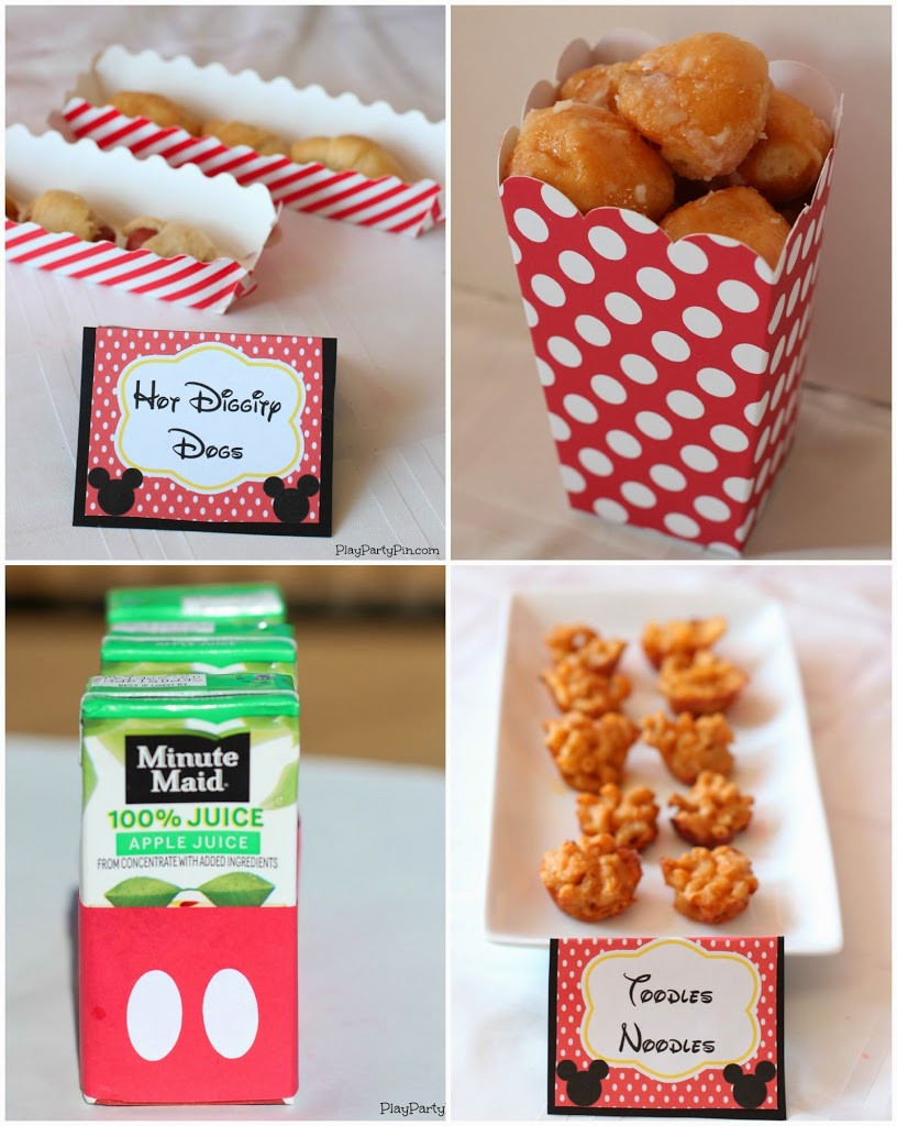 Mickey Mouse Clubhouse Birthday Party Ideas Food
 Mickey Mouse Clubhouse Party Ideas & Free Mickey Mouse