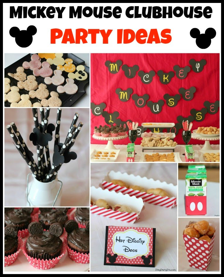 Mickey Mouse Clubhouse Birthday Party Ideas Food
 Mickey Mouse Clubhouse Party Ideas & Free Mickey Mouse