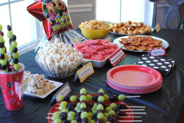 Mickey Mouse Clubhouse Birthday Party Ideas Food
 Party Ideas