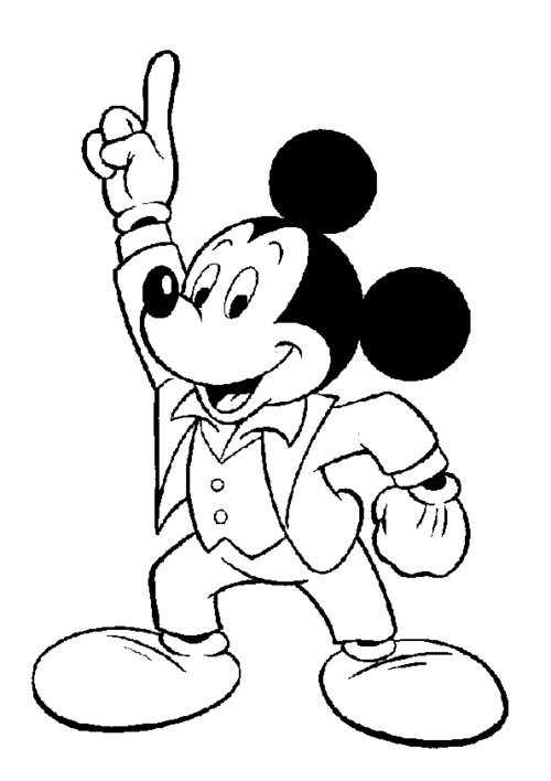 Mickey Mouse Coloring Pages For Toddlers
 Free Mickey Mouse Coloring Pages For Kids Disney