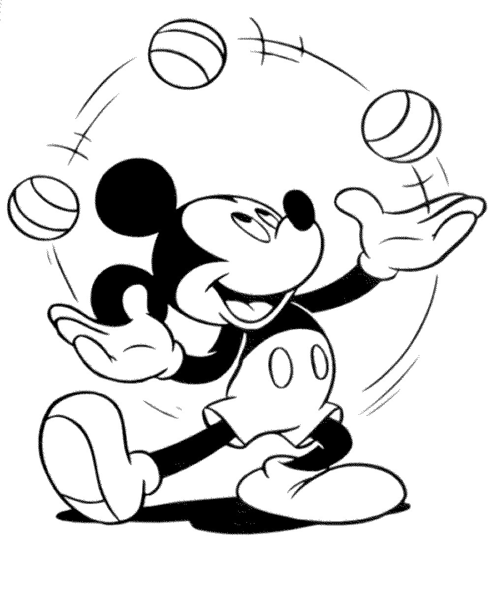 Mickey Mouse Coloring Pages For Toddlers
 Learning Through Mickey Mouse Coloring Pages