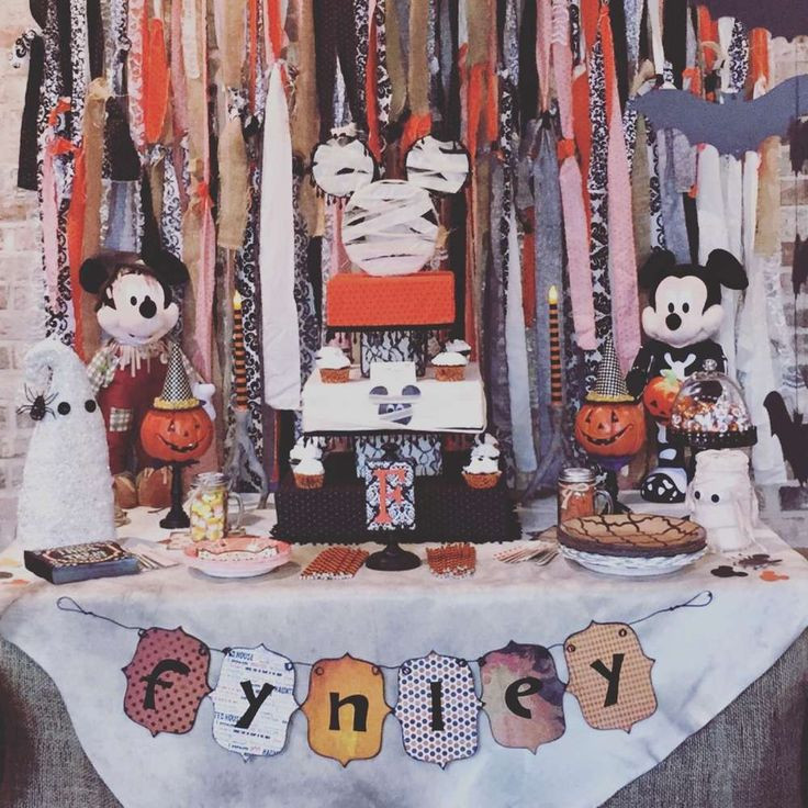 Mickey Mouse Halloween Birthday Party Ideas
 840 best Mickey Mouse Party Ideas images on Pinterest