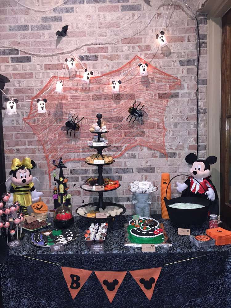 Mickey Mouse Halloween Birthday Party Ideas
 Mickey mouse halloween Birthday Party Ideas
