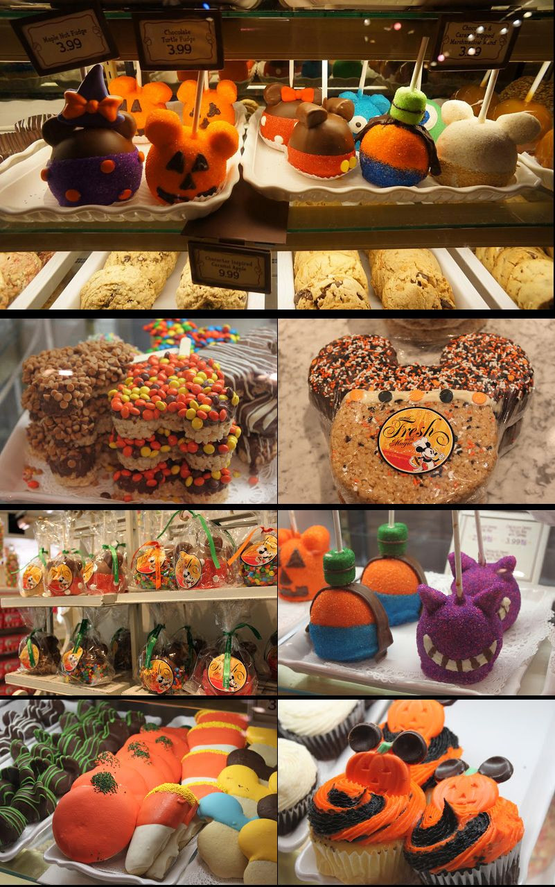 Mickey Mouse Halloween Party Ideas
 Mickey Mouse Halloween Treats sold at the Disney theme