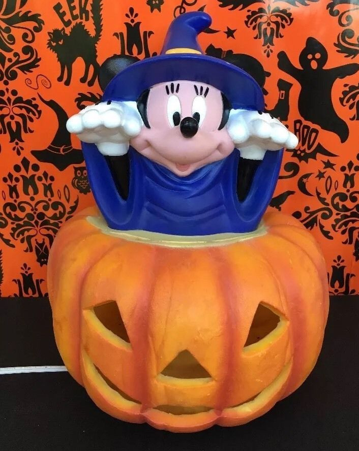 Mickey Mouse Halloween Party Ideas
 Vintage 1996 Trendmaster Mickey Mouse Wizard Jack o