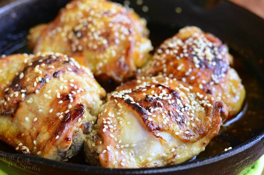 Microwave Chicken Thighs
 Sesame Roasted Chicken Thighs Will Cook For Smiles