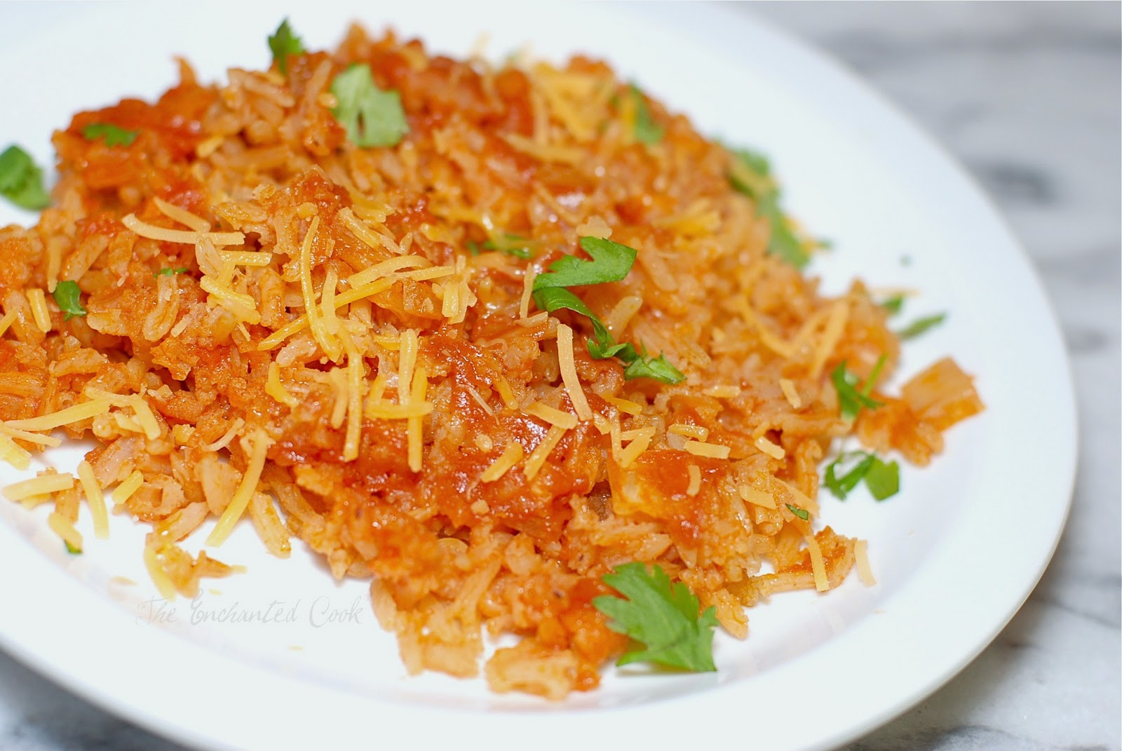 Microwave Mexican Rice
 The Enchanted Cook The Secret to Spanish Rice