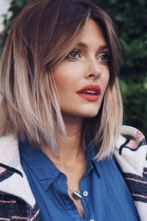 Middle Parting Bob Hairstyles
 The Best Short Hairstyles of 2018 So Far in 2019