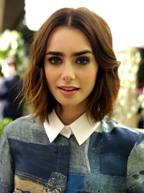 Middle Parting Bob Hairstyles
 28 Middle Part Haircuts For Medium Length Hair Elle