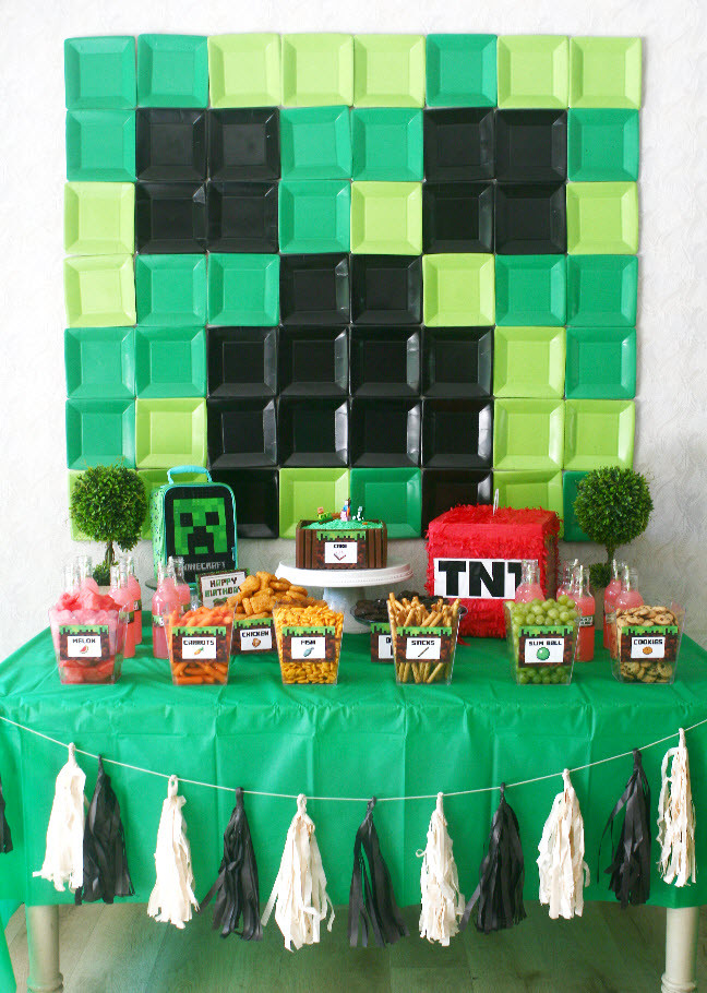 Minecraft Birthday Decorations
 PARTY Archives