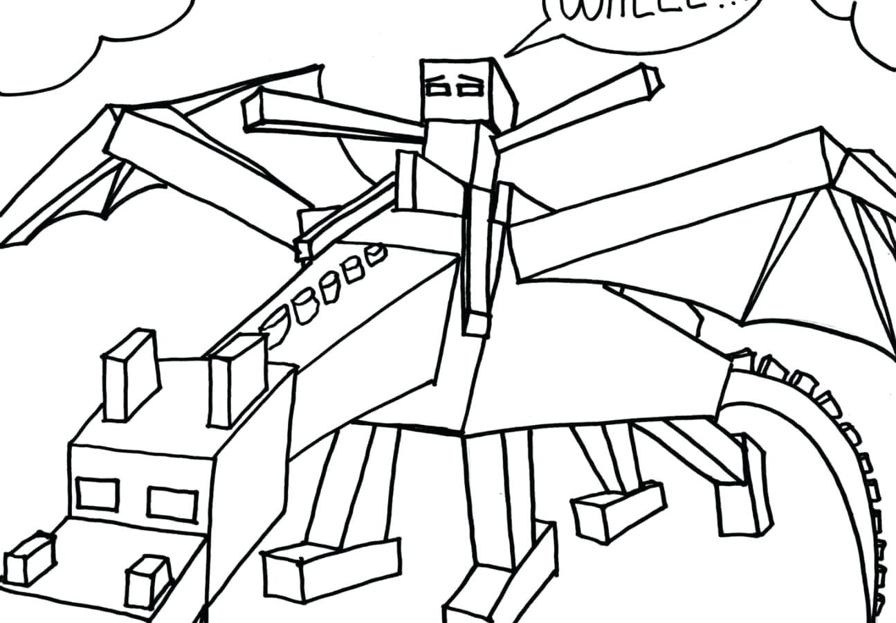 Minecraft Coloring Pages Printable
 Minecraft Drawing at GetDrawings