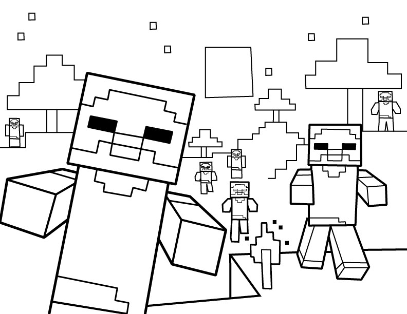 Minecraft Coloring Pages Printable
 Minecraft Coloring Pages Best Coloring Pages For Kids
