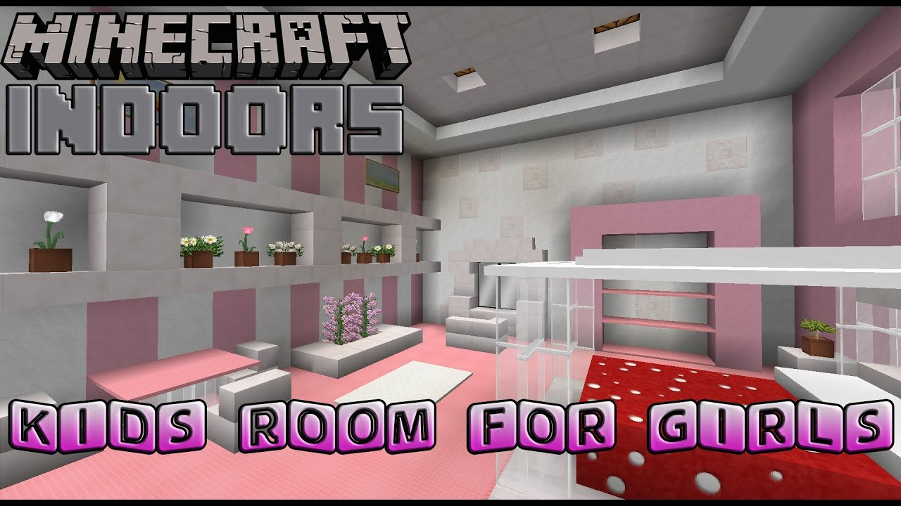 Minecraft Kids Room
 Kids Bedroom for Girls Minecraft Indoors Interior Design