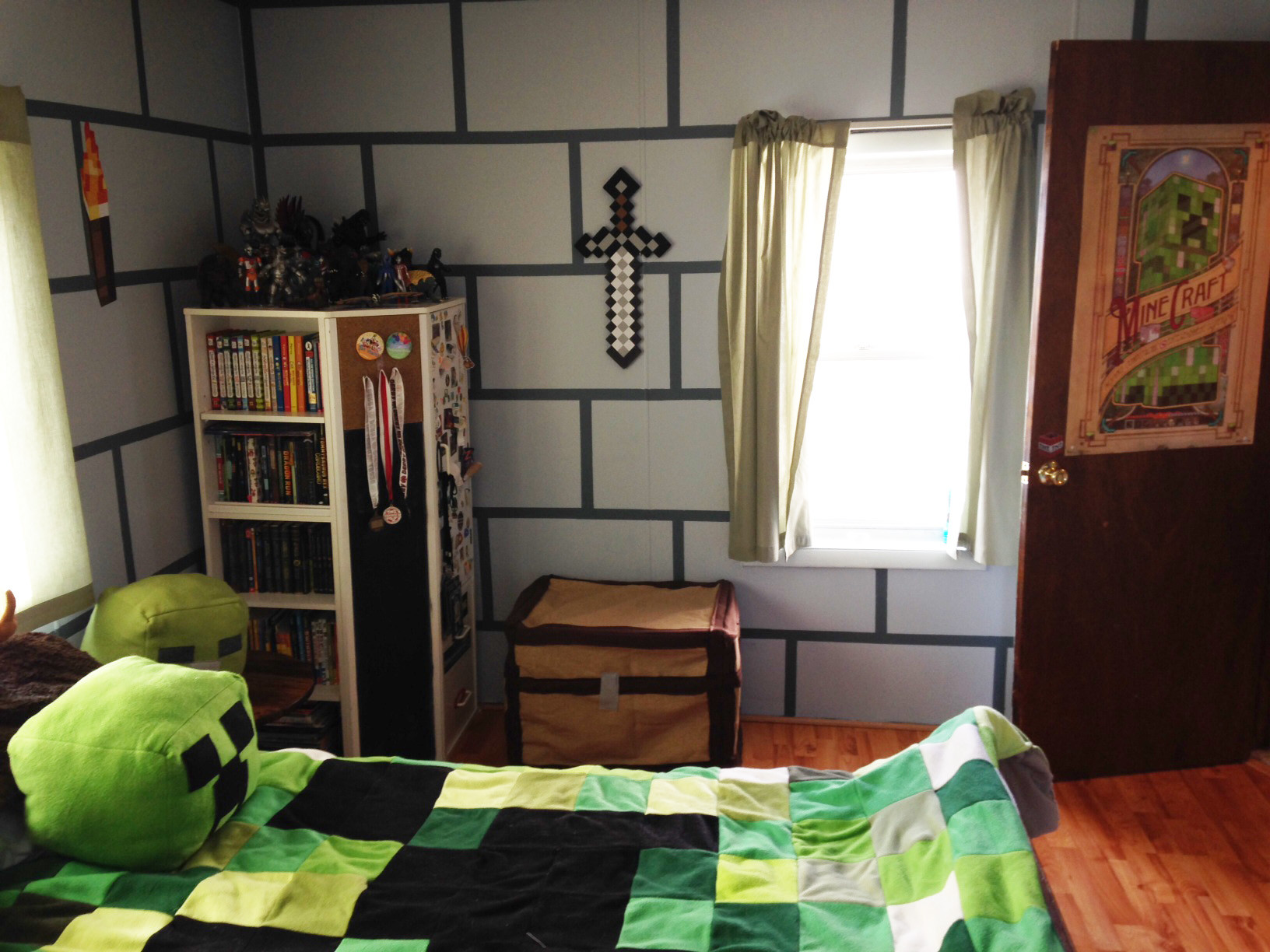 Minecraft Kids Room
 New Minecraft Bedroom