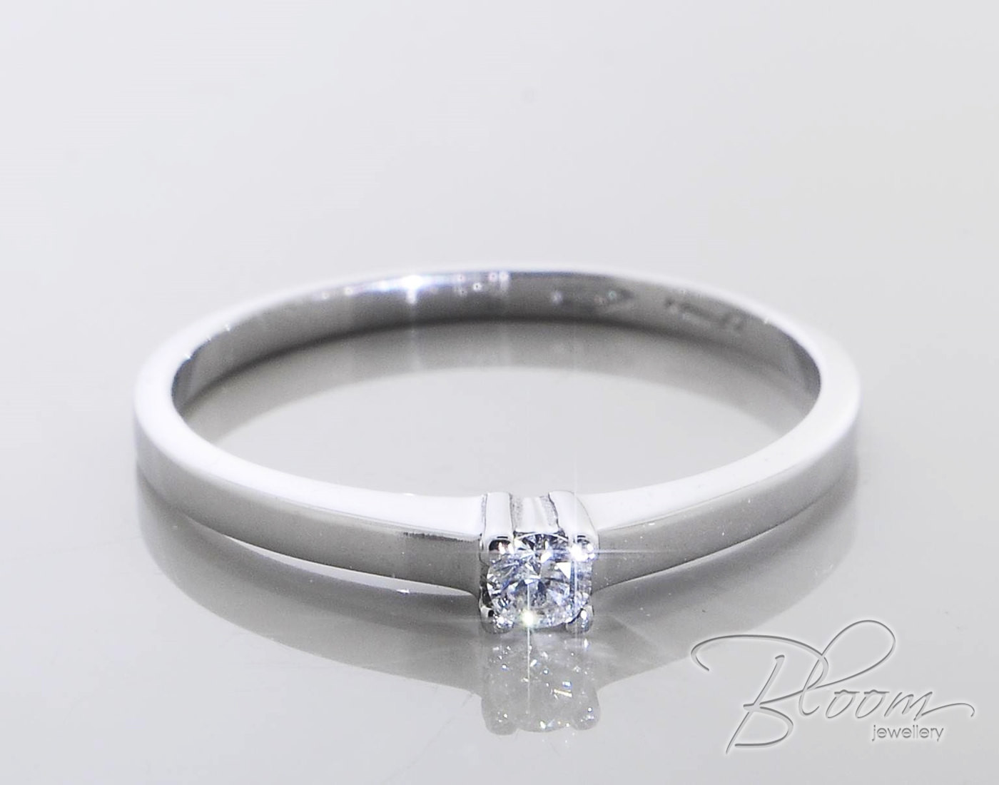 Minimalist Wedding Rings
 Minimalist Engagement Ring Real Diamond Engagement Ring