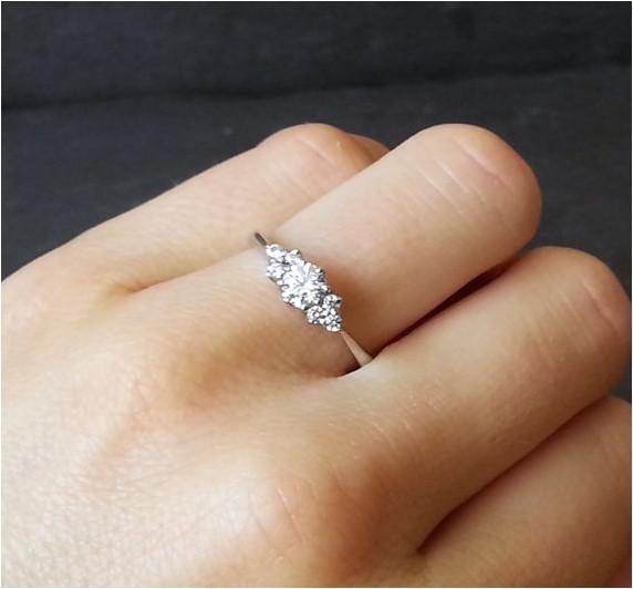 Minimalist Wedding Rings
 Minimalist Engagement Ring 12 – Bridalore
