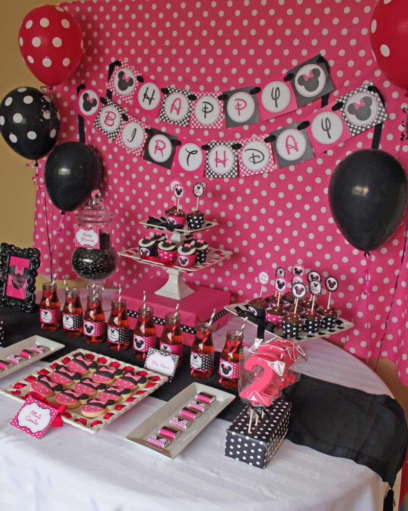 Minnie Birthday Party Ideas
 Minnie Mouse Birthday Party Ideas 6 of 12