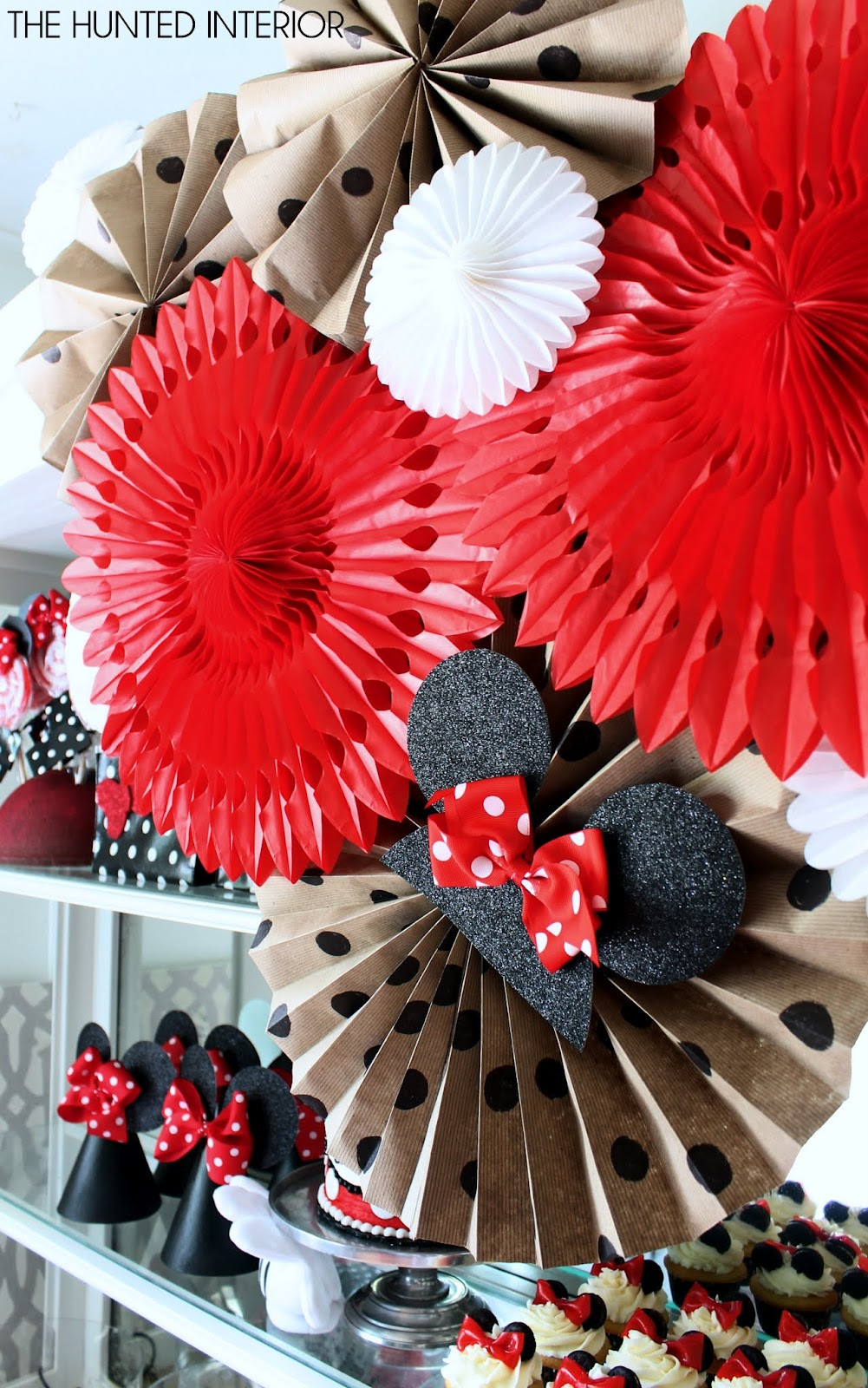 Minnie Birthday Party Ideas
 hunted interior Minnie Mouse Birthday Party