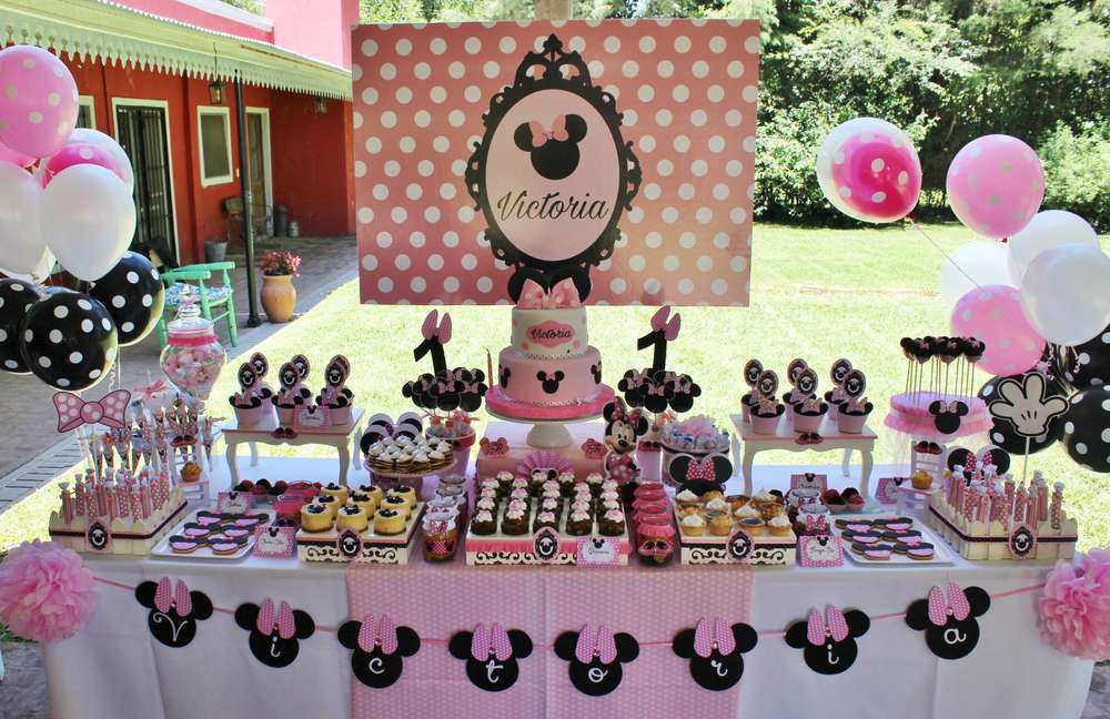 Minnie Birthday Party Ideas
 Minnie Mouse Birthday Party Ideas 3 of 15
