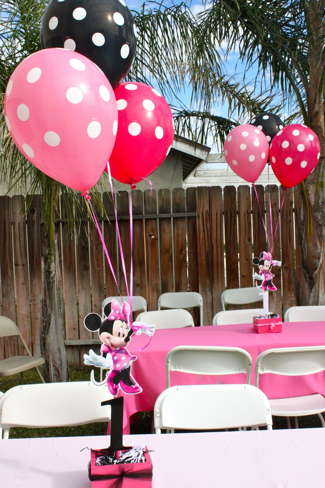 Minnie Birthday Party Ideas
 tini Sophia s 1st Birthday Minnie Mouse Party