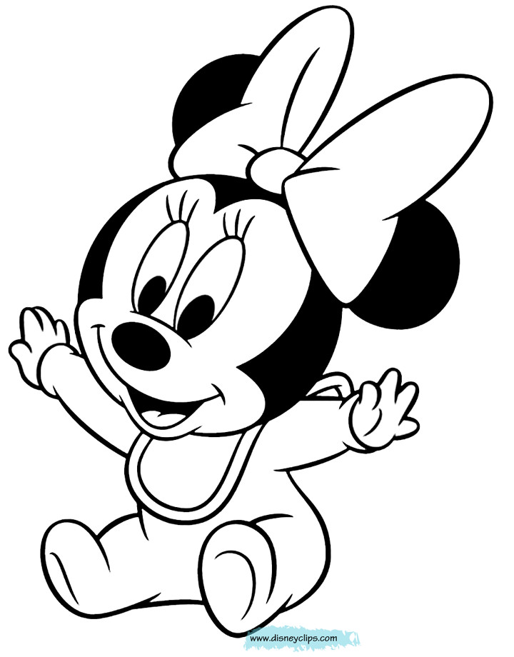 Minnie Mouse Baby Coloring Pages
 baby minnie coloring Google keresés Minnie