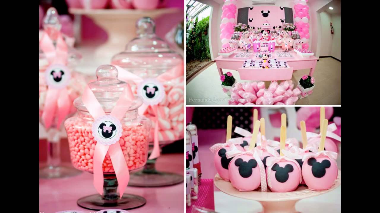 Minnie Mouse First Birthday Decorations
 Wonderful Minnie mouse 1st birthday party decoration
