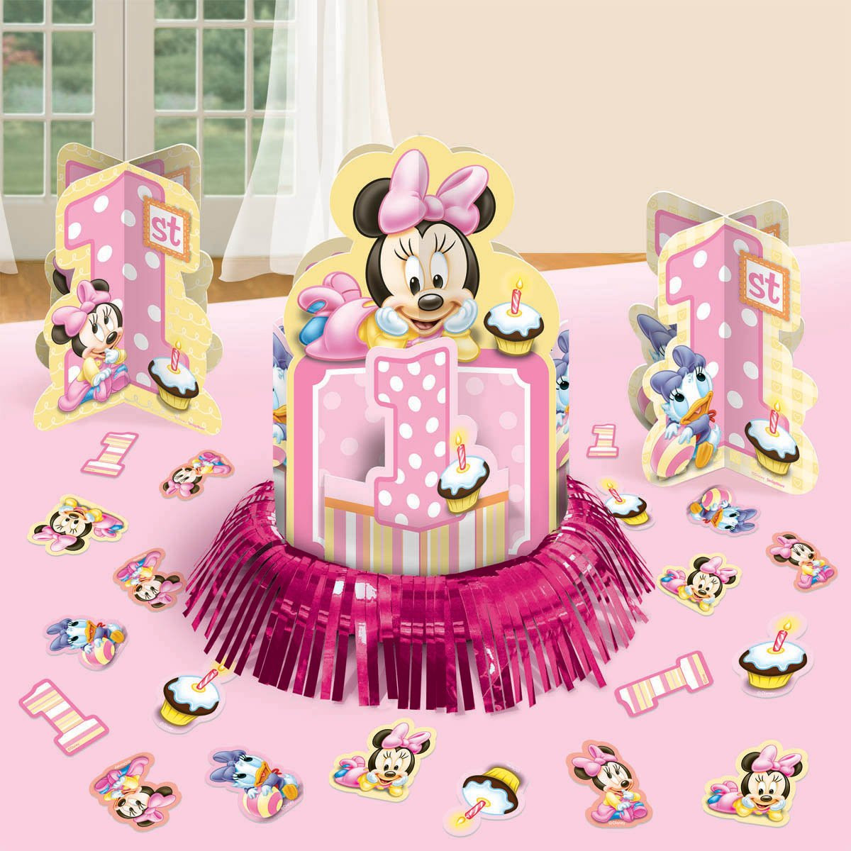 Minnie Mouse First Birthday Decorations
 Baby Minnie Mouse Decorations