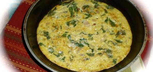 Mint Recipes Indian
 Omelette with Mint Leaves recipe