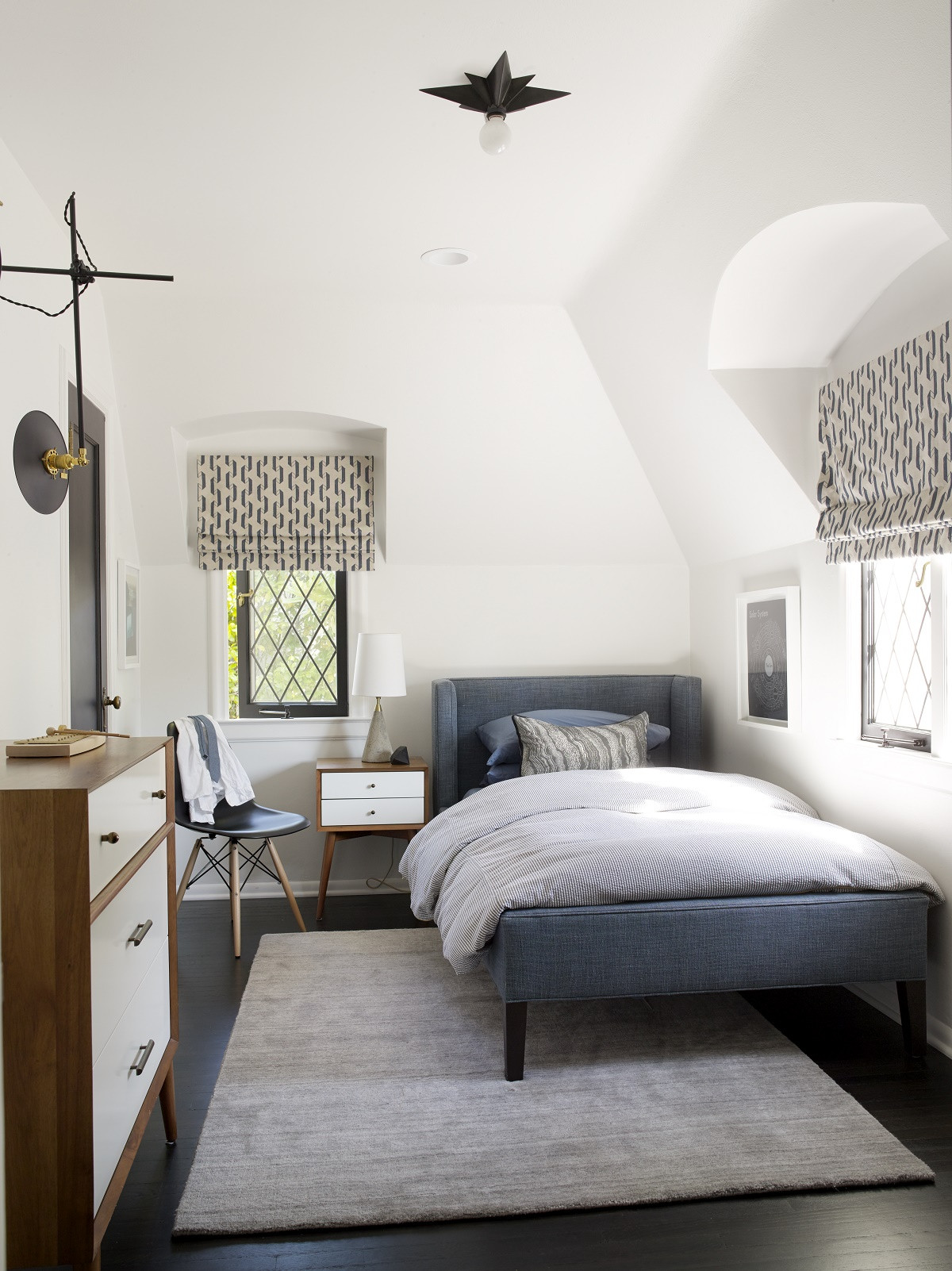 Modern Bedroom Ideas Pinterest
 Steal This Look His and Hers Mid Century Inspired Kids