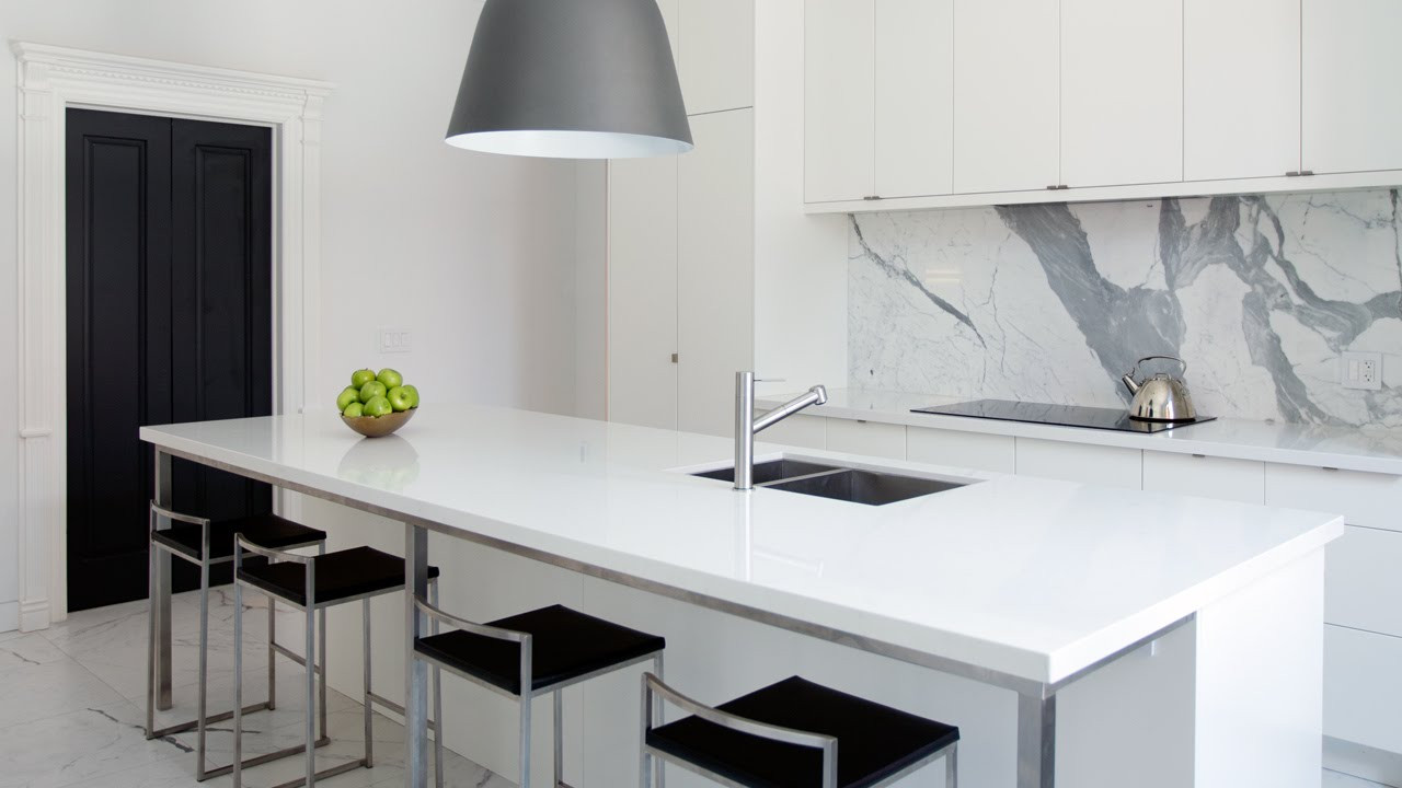 Modern Kitchen Design Ideas
 Interior Design — Modern Kitchen Design With Smart Storage